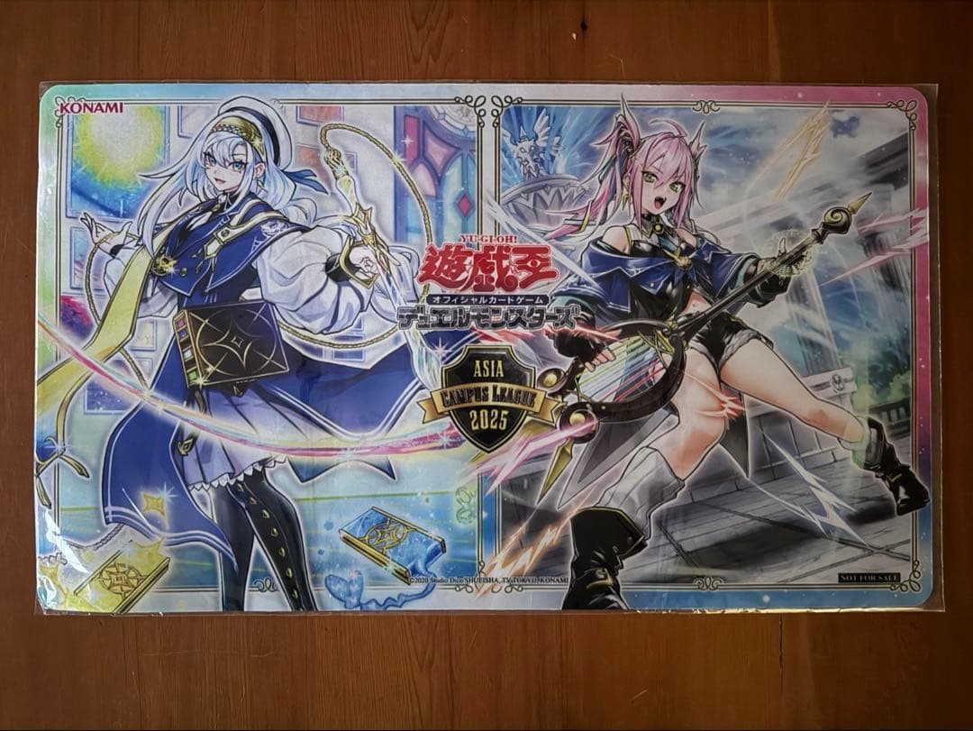 遊戯王　神芸学徒 リテラ　ファインメルト　アルトメギア　公式プレイマット　抽選賞