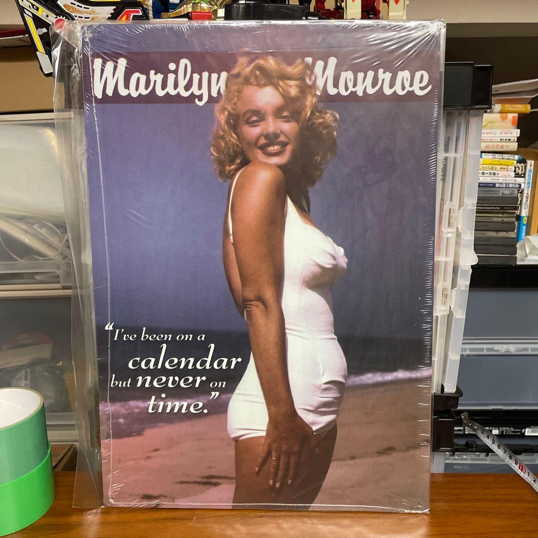 新品未掲示Marilyn Monroe スチール写真看板