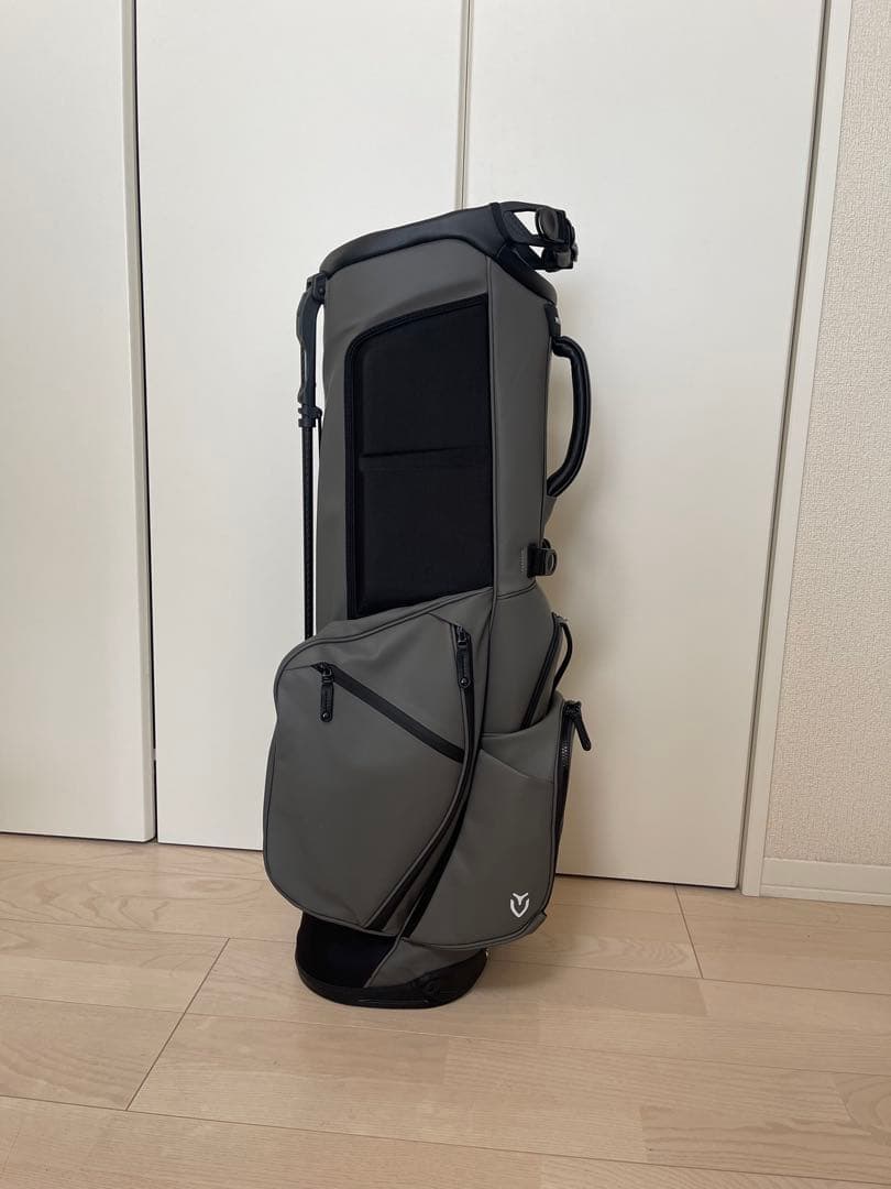 VESSEL グレー キャディバッグ　プレイヤー3.8