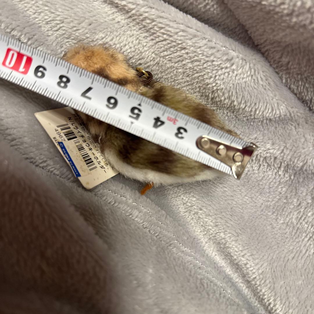 希少　タグ付　雷鳥のふる里 ぬいぐるみキーホルダー　レトロ