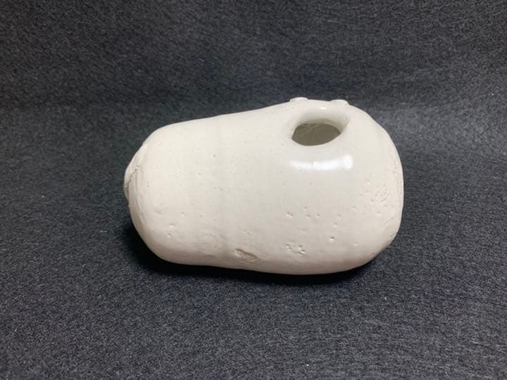 二代 水野双鶴　牛 小壺