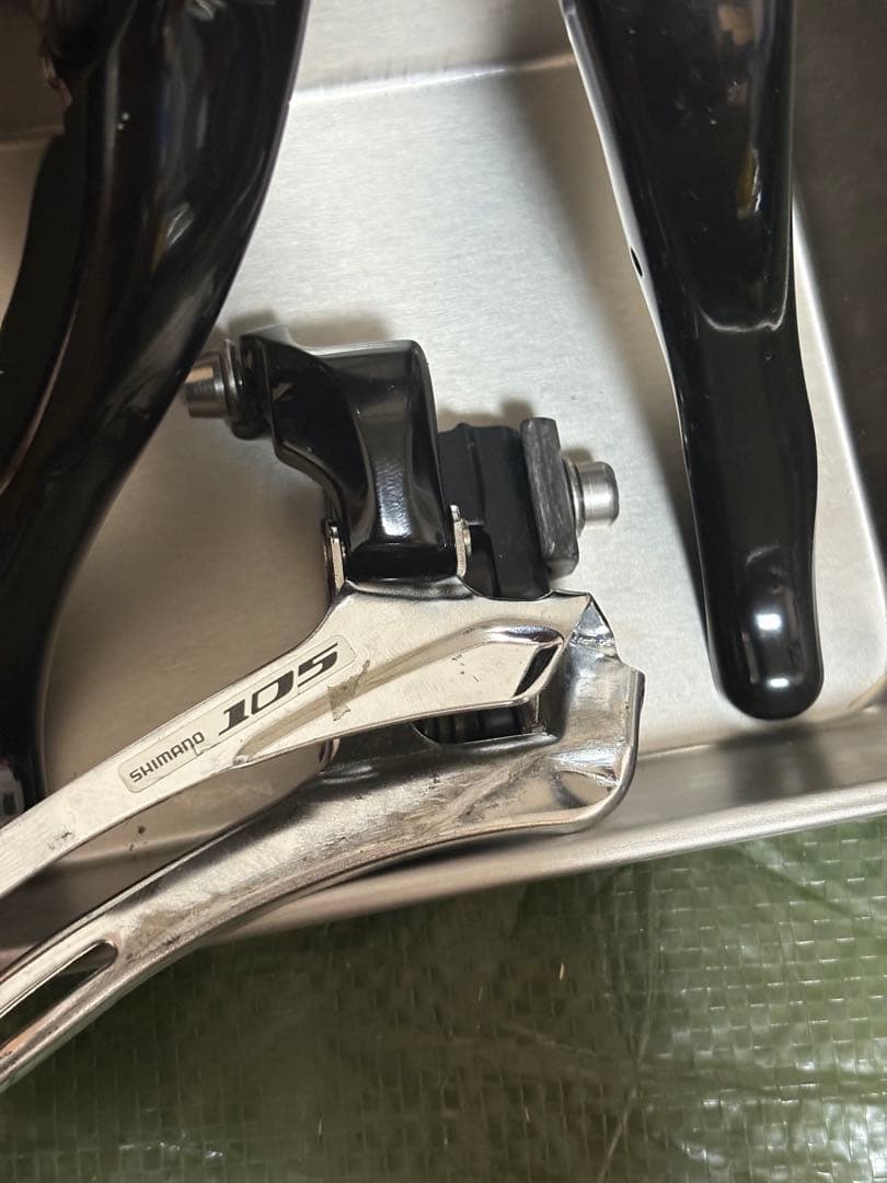 SHIMANO 105 ST-5700 & FD-5700 セット　シフター