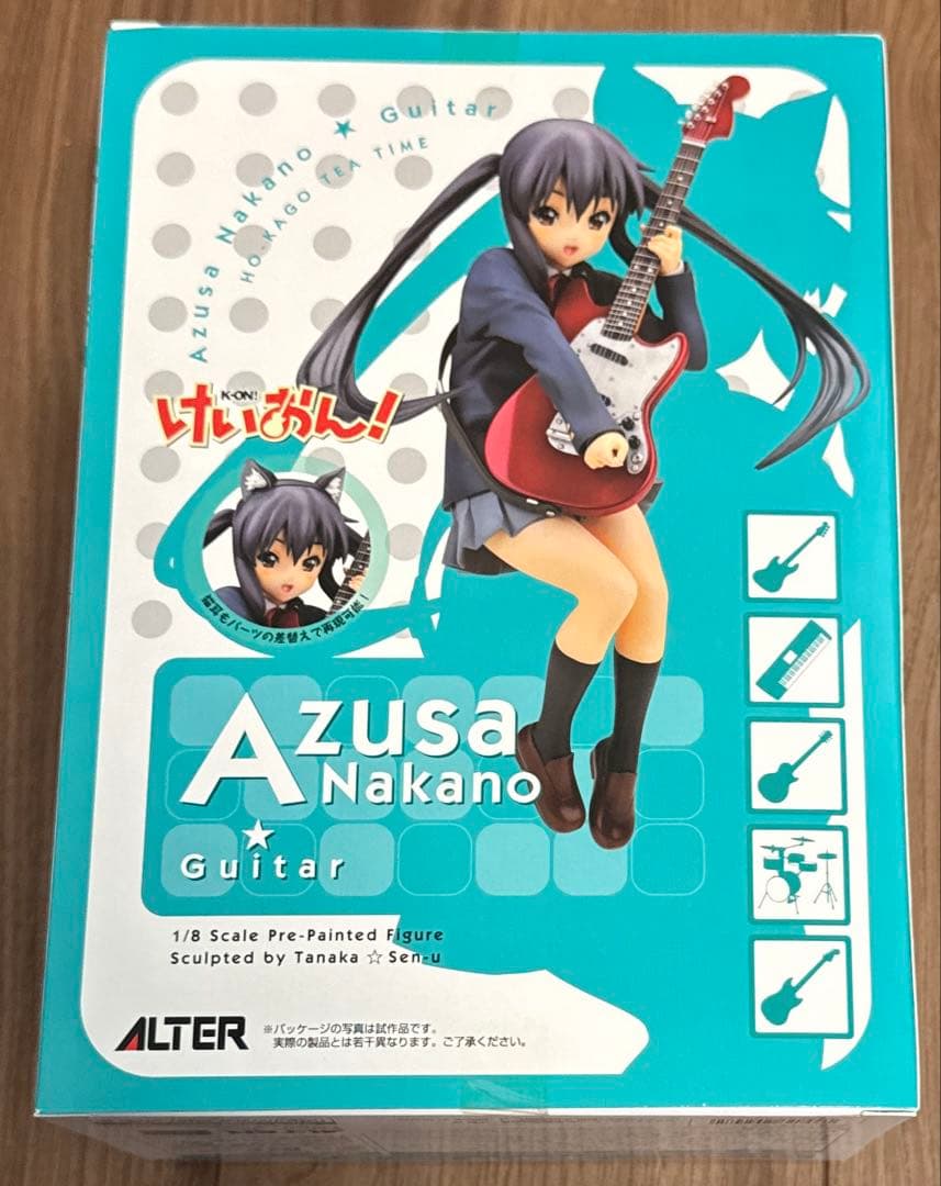 けいおん! 中野梓 1/8スケール 塗装済み完成品フィギュア