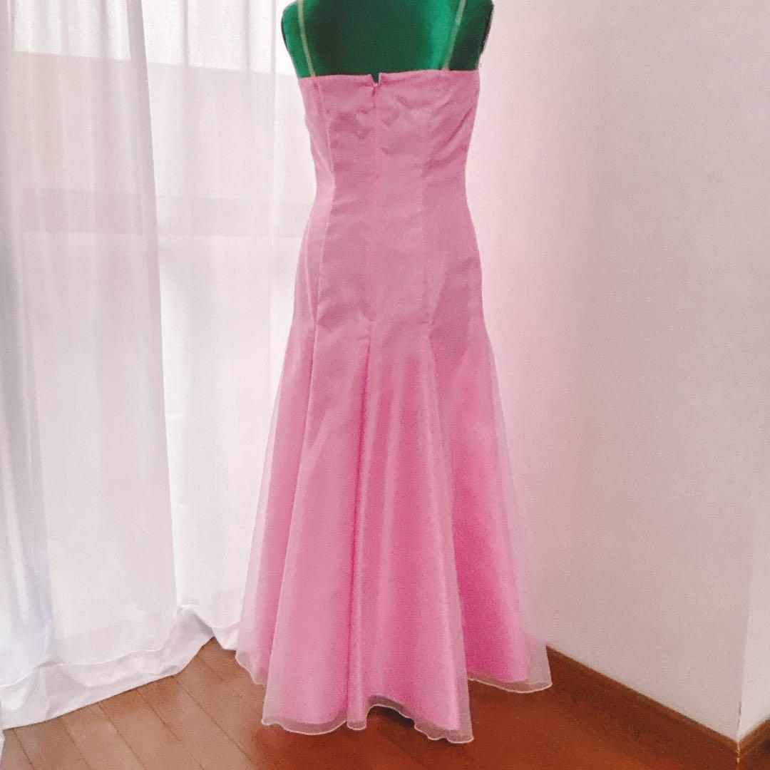 フラダンス　ドレス　ピンク