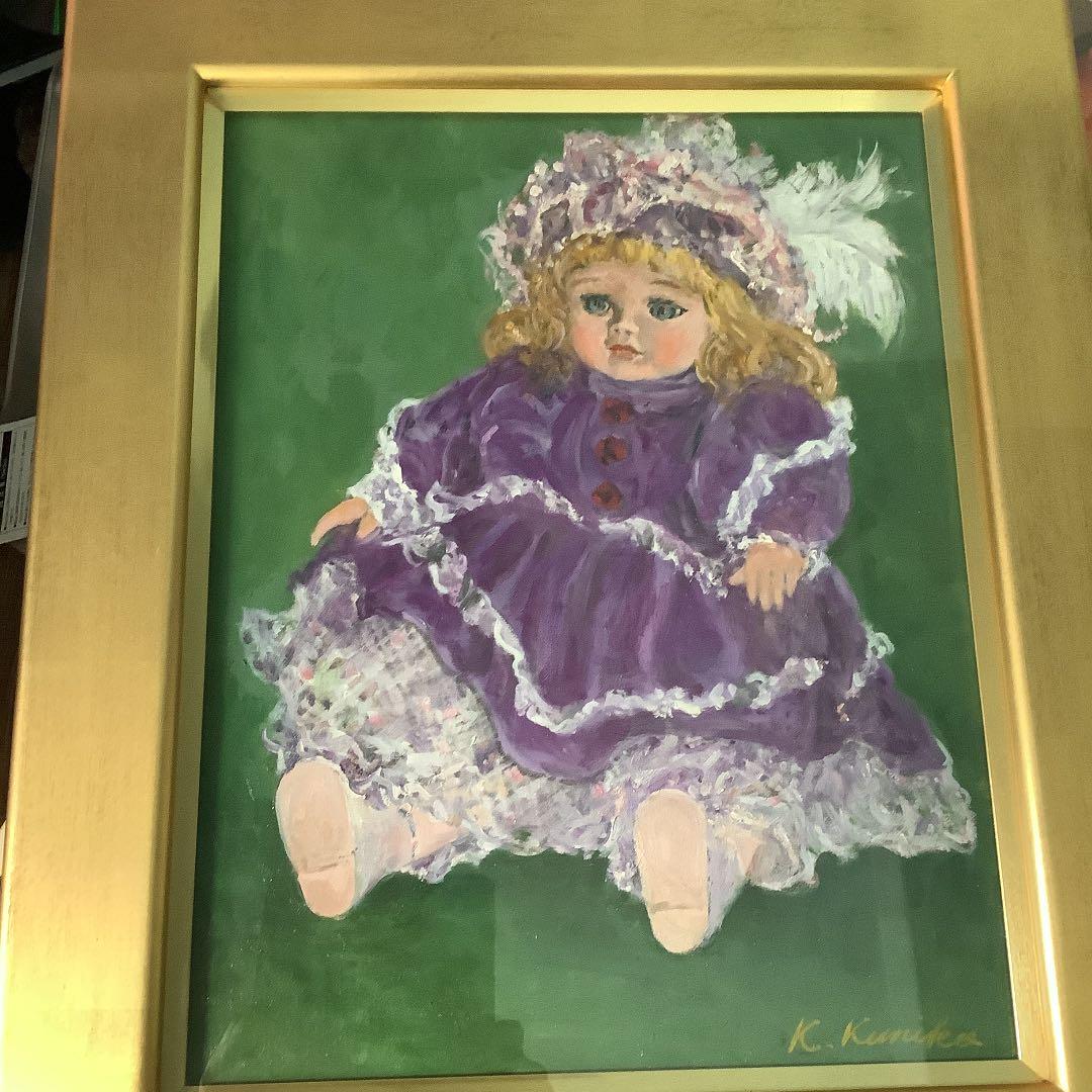 麻生副総理　海部元総理が会員の絵画の審査員のお方様の絵画です。