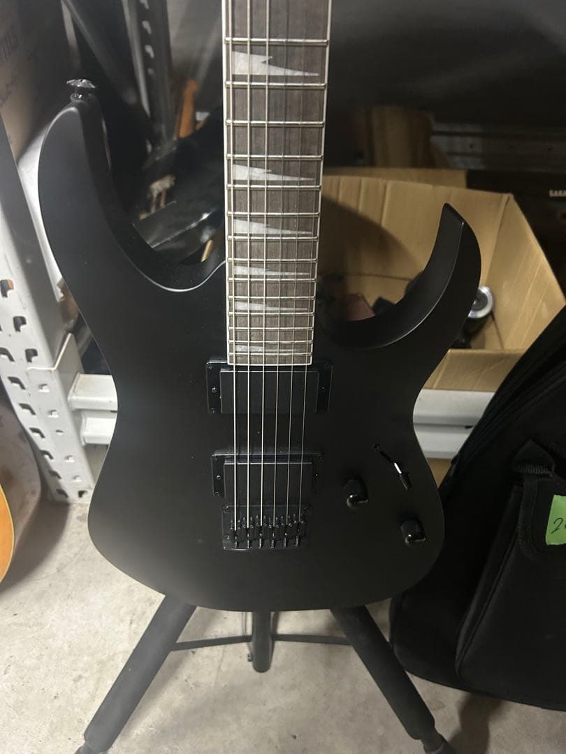 Ibanez エレキギター ブラック ギターケース付き GRG121DX
