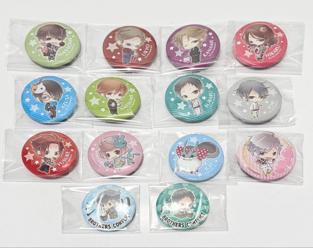 BROTHERS CONFLICT ブラコン 缶バッジ 218個 まとめ売り