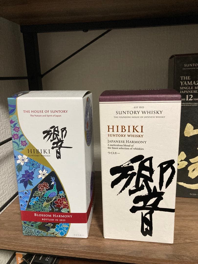 響　山崎　白州　NV ブロッサム　12年　ストーリー　6本セット