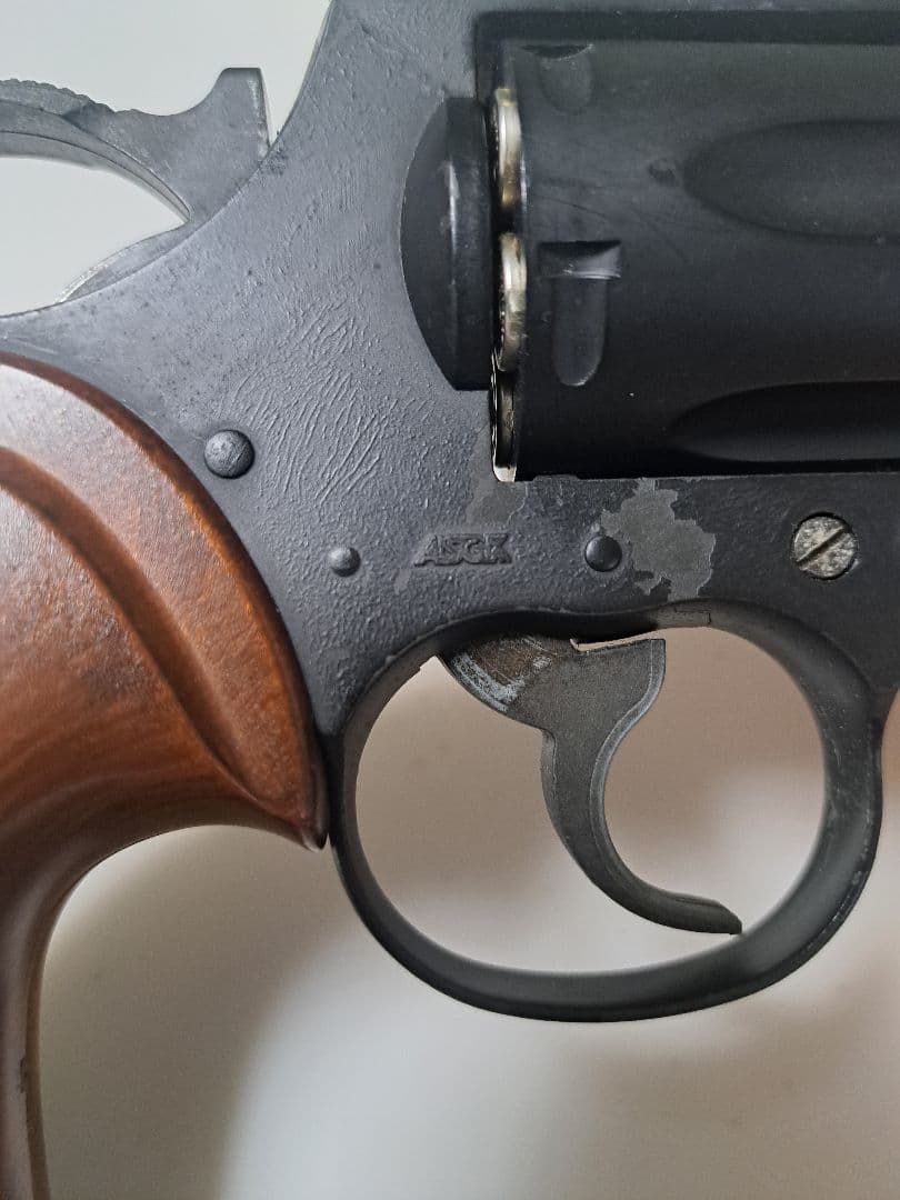 日本製 モデルガン エアガン ブラック リボルバー