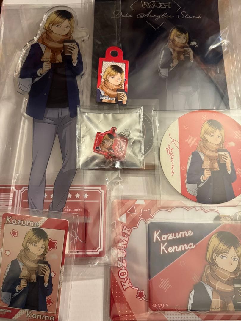 ハイキュー!! コスモワールド　孤爪研磨　特大アクリルスタンド　セット