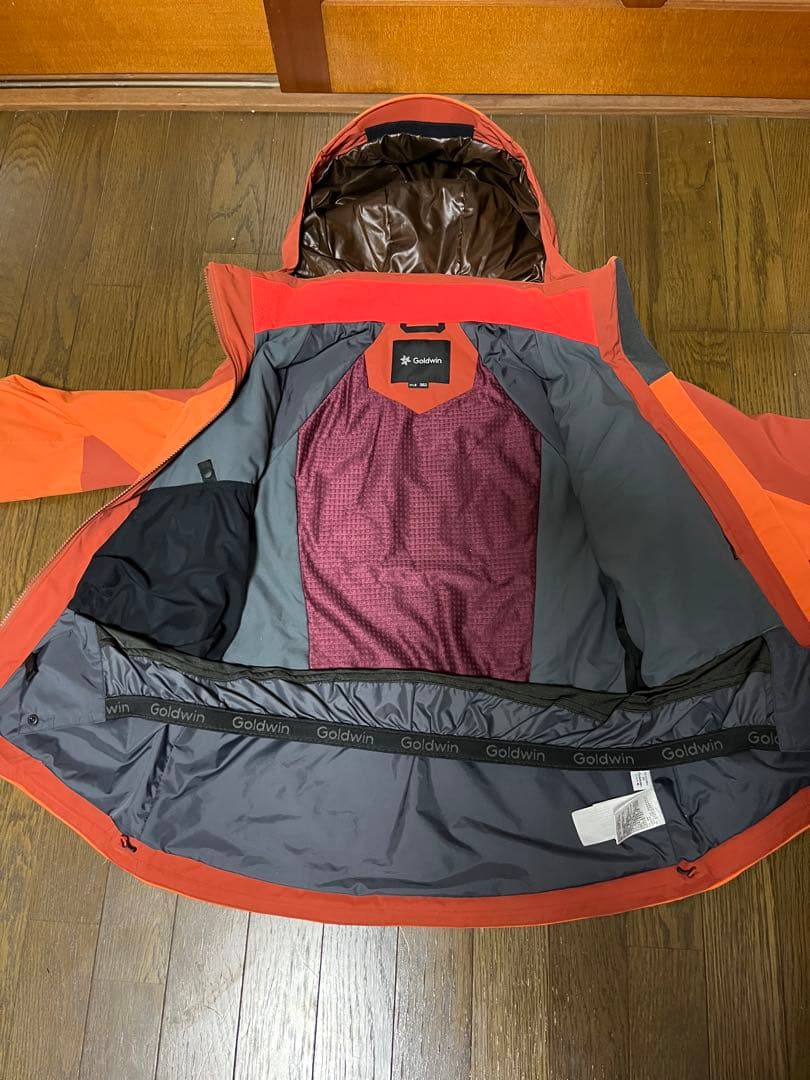 Goldwin スキーウェア オレンジ色 女性用　XL