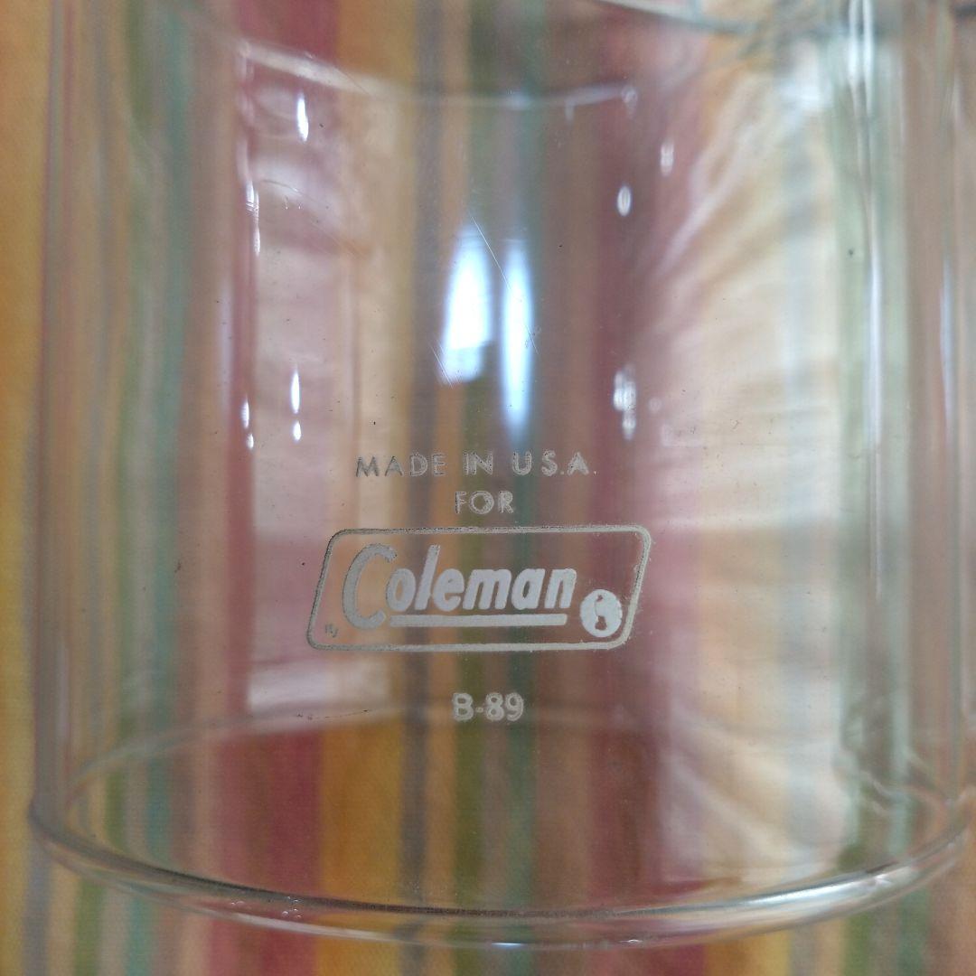 Coleman B-89 ガラスランタン ガード付き