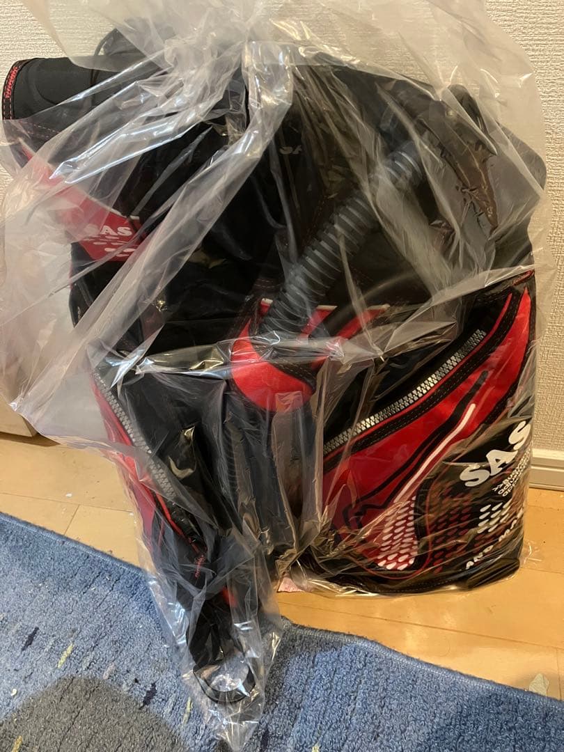 SAS ランドマークUT BC浮力調整ジャケット Sサイズ レッド 新品 最軽量