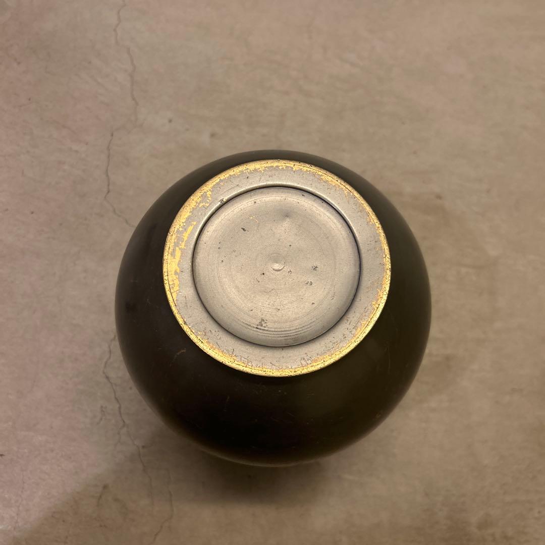 金属製花瓶　秀峰