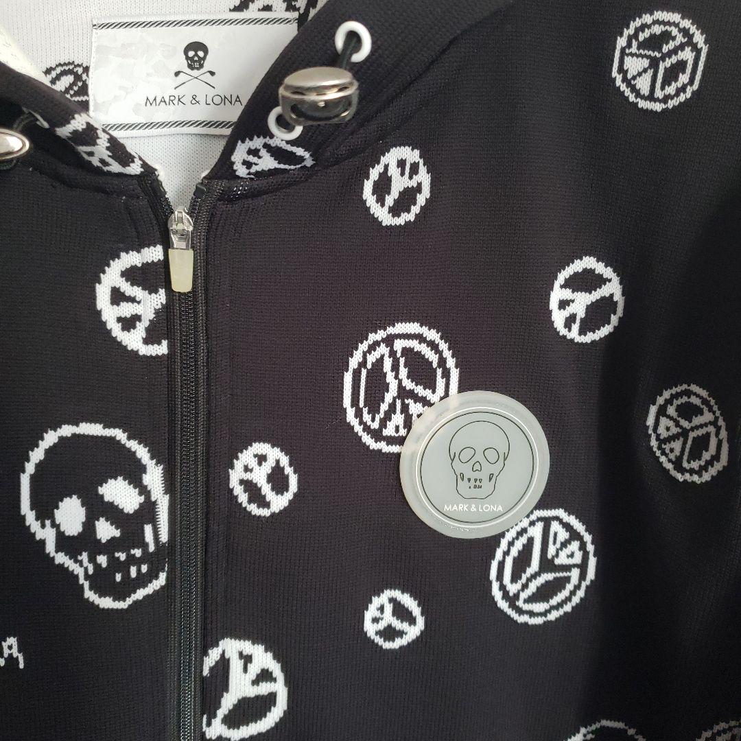 【美品】MARK&LONA マーク&ロナ ニットパーカー ゴルフウェア
