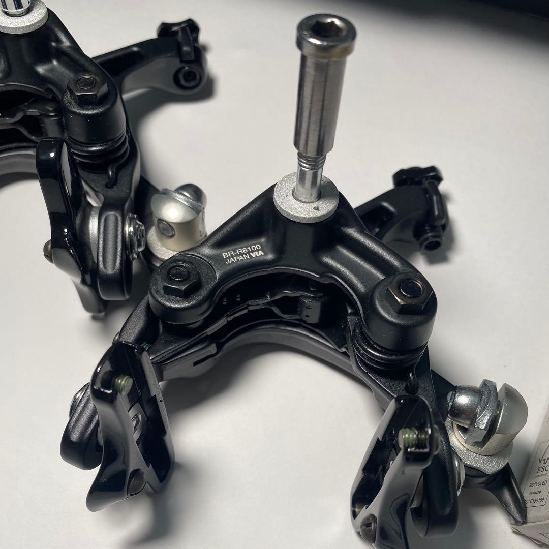 【ほぼ未使用】【新品シュー付き】SHIMANO ULTEGRA BR-R8100