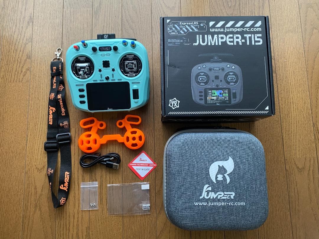 Jumper T15 ELRS CNC Hall バージョン