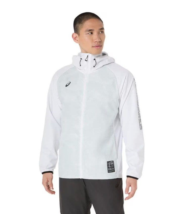 アシックス裏トリコットグラフィック ウインドブレーカー