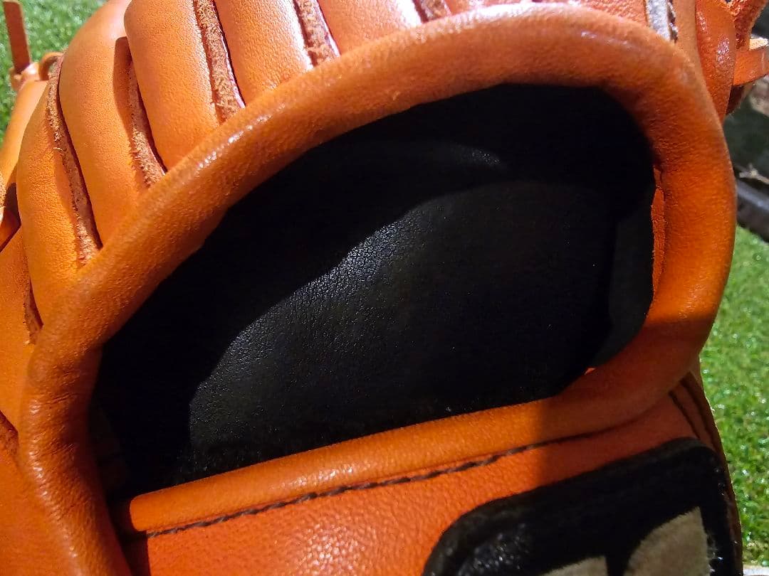 ミズノ　ビューリーグ　軟式　ジュニアサイズ　プラチナM　イチローモデル　オレンジ