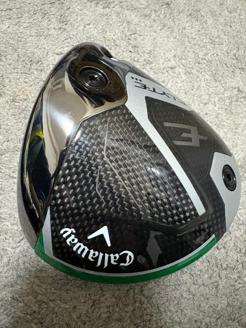 キャロウェイ　エリート(ELYTE)トリプルダイヤモンド10.5度　ヘッドのみ