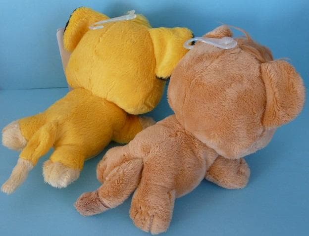 シンバ　ナラ　ライオンキング　ぬいぐるみ　セット　ディズニーランドパリ