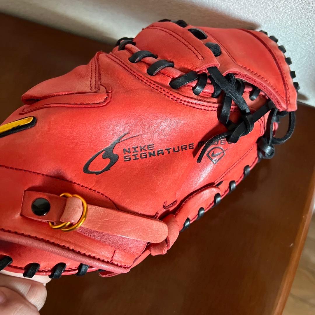 ナイキ 城島モデル キャッチャーミット 軟式 グラブ グローブ 大人用