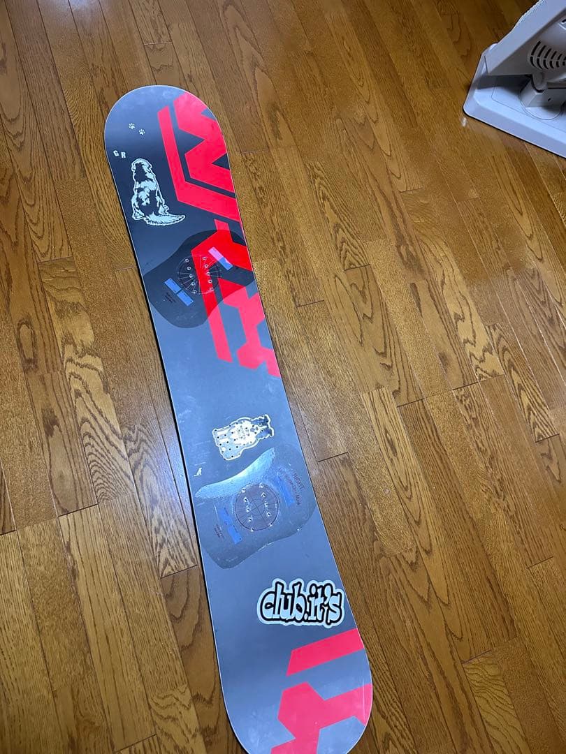 【冬本番】WRX Mk-S スノーボード 152cm 21-22 黒赤色