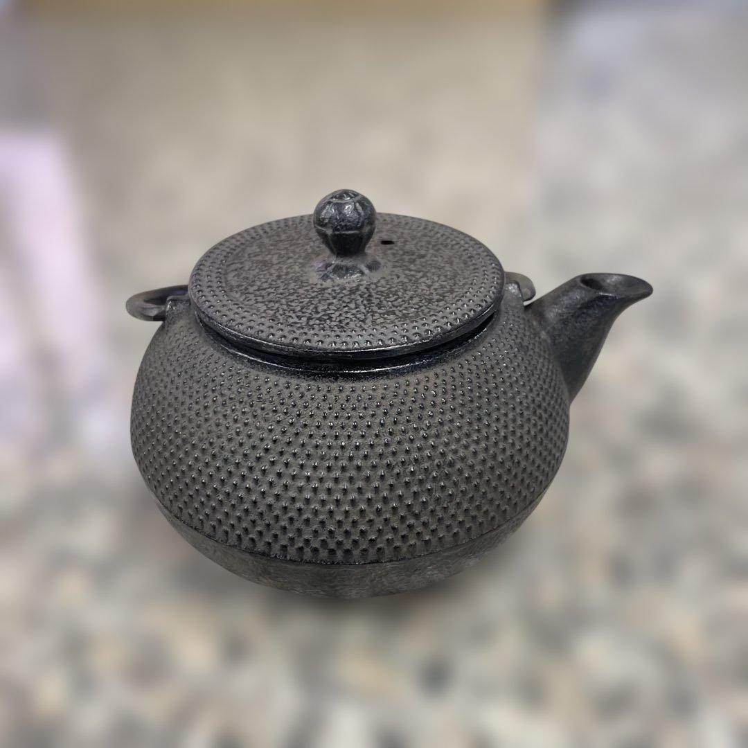 南部鉄器 鉄瓶 急須 昭和レトロ 岩鋳 アンティーク 工芸品 茶道具 小物 格安