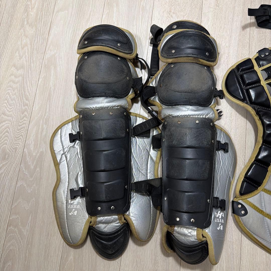 こんにちはさん専用　ハタケヤマ　軟式　キャッチャー防具