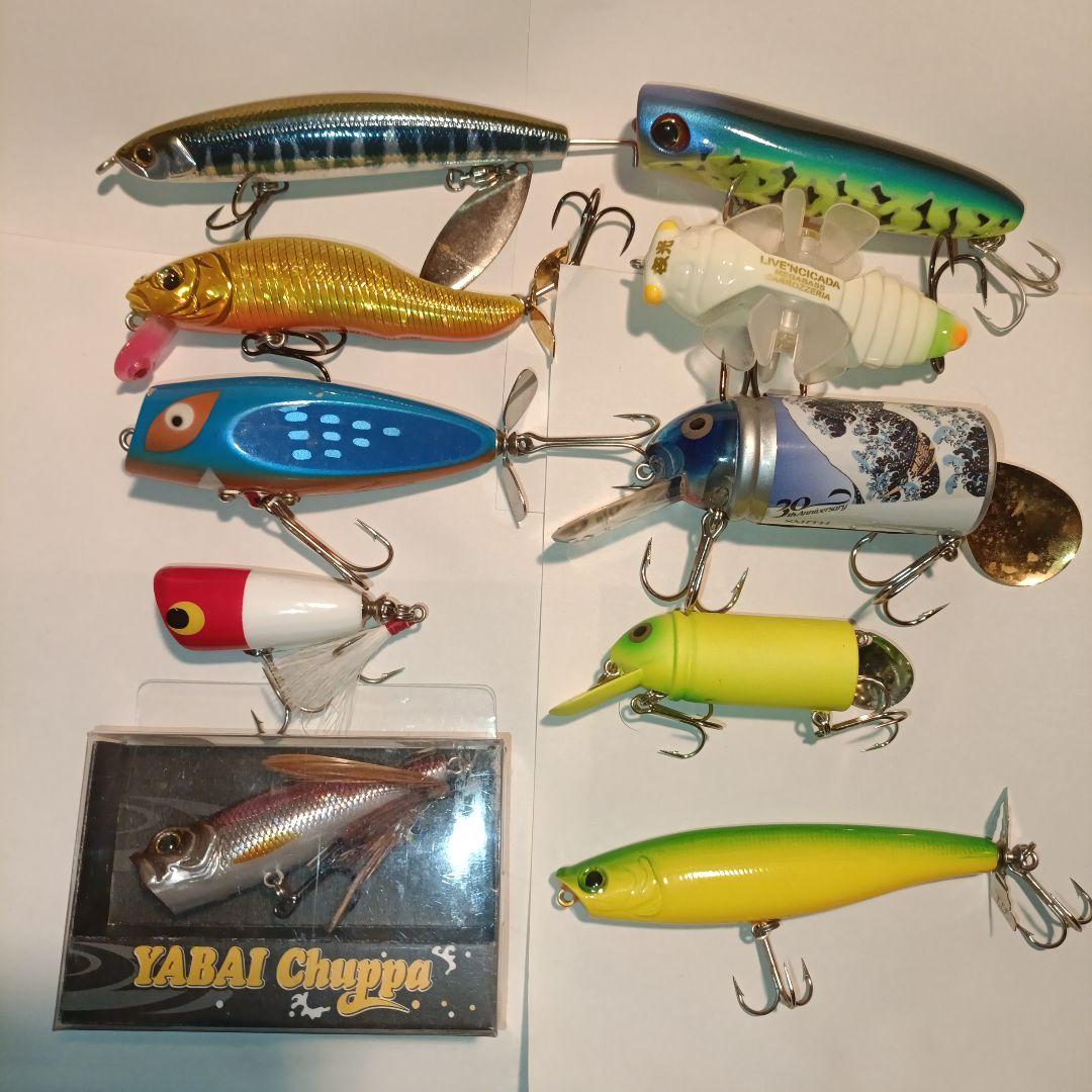 オールドトップウォータールアー　10点セット