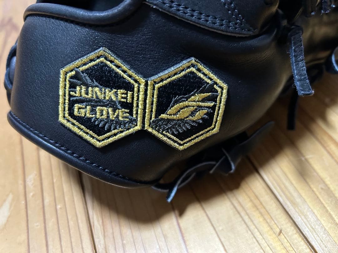 6*3様 【限定】ジュンケイグラブ 硬式 オーダーグラブ 限定色 KARASUブ