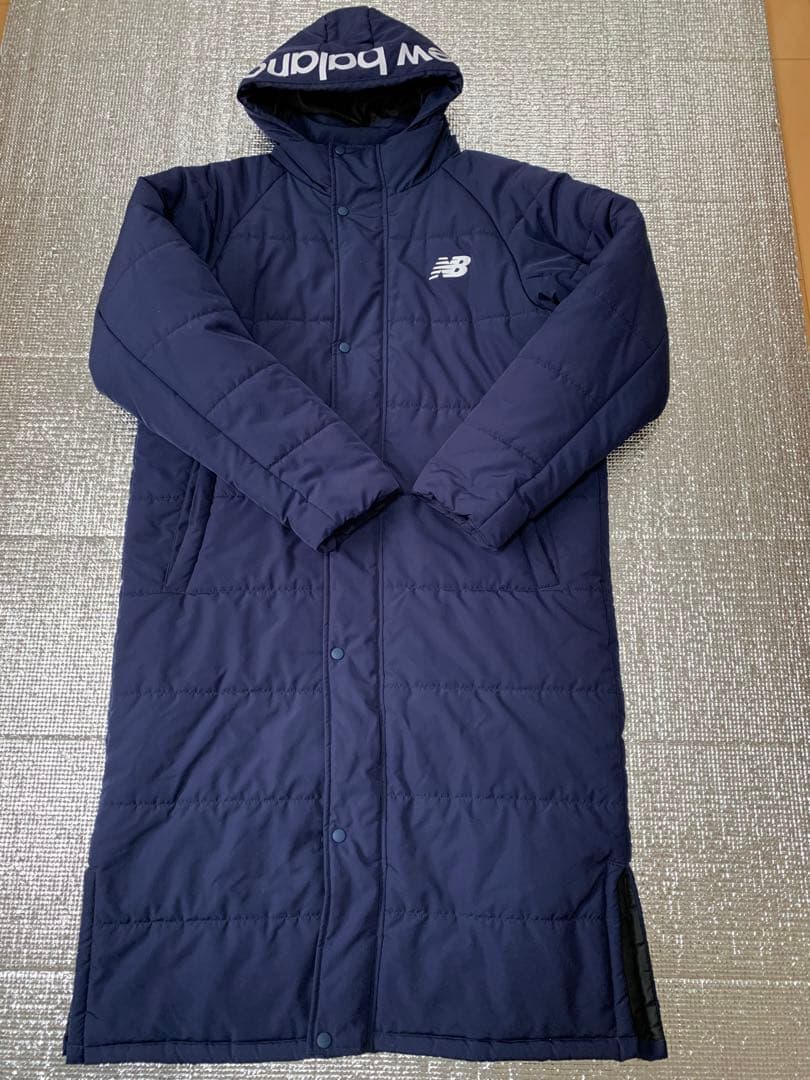 ニューバランス　ベンチコート　2XL ネイビー