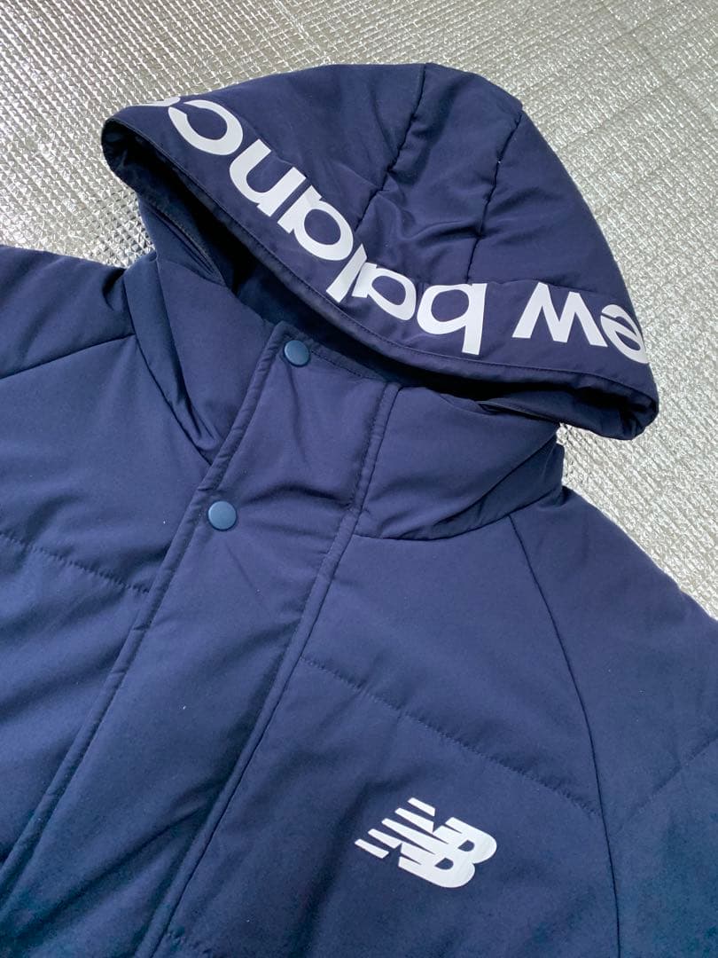 ニューバランス　ベンチコート　2XL ネイビー