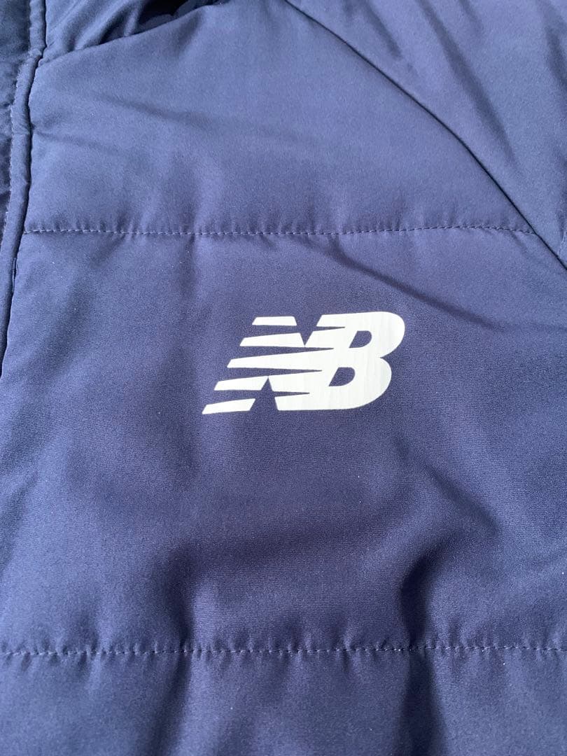 ニューバランス　ベンチコート　2XL ネイビー