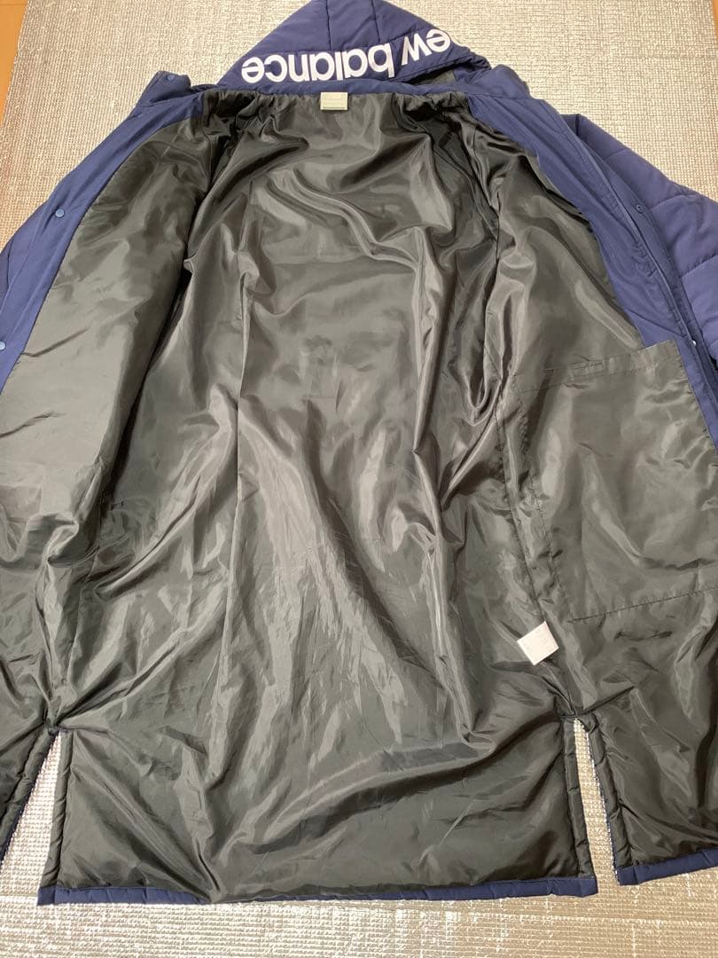 ニューバランス　ベンチコート　2XL ネイビー
