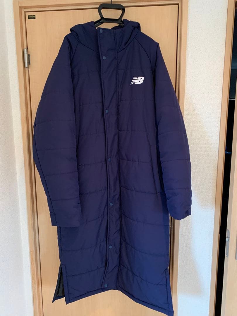 ニューバランス　ベンチコート　2XL ネイビー