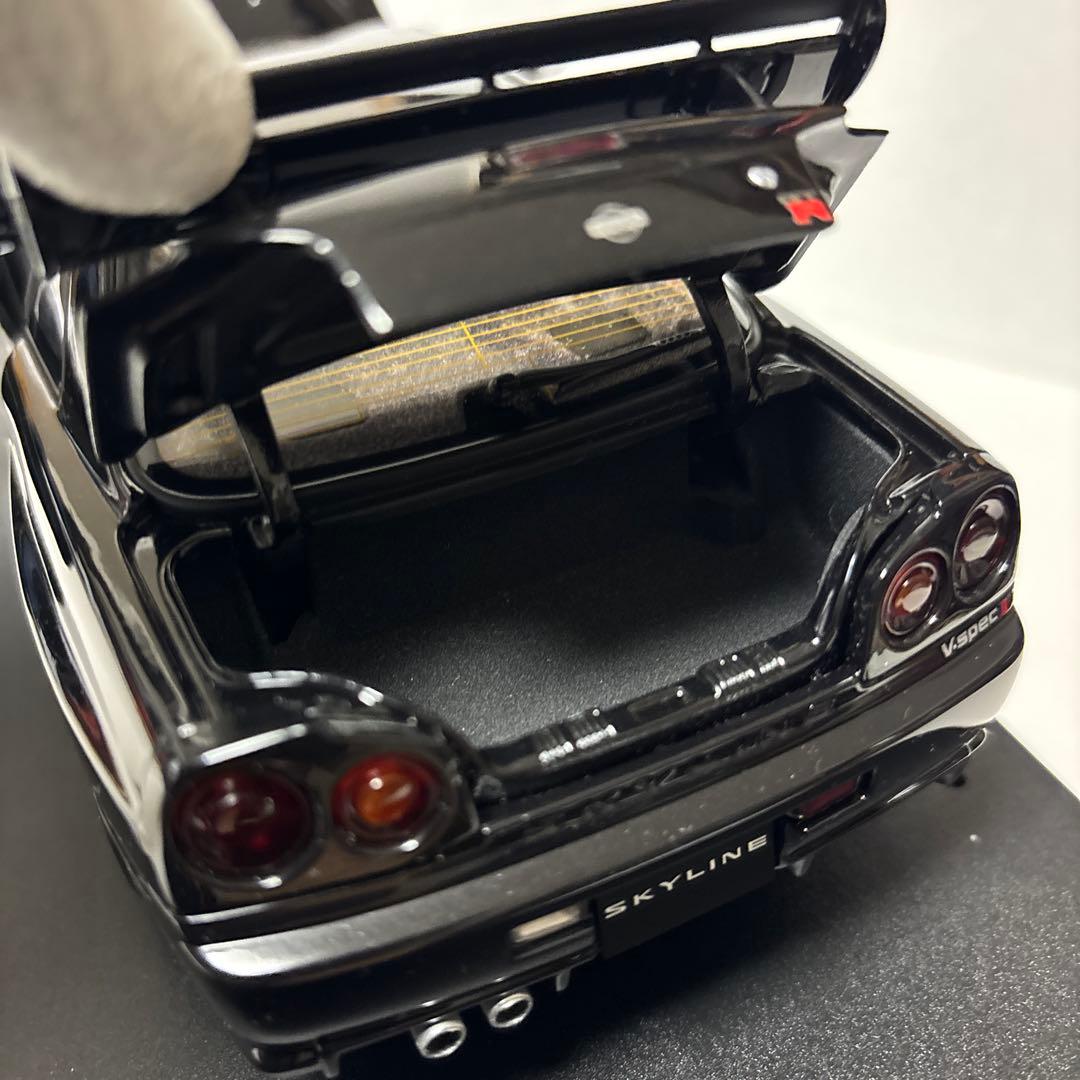 ミニカー NISSAN SKYLINE R34 GTR V-SPEC II