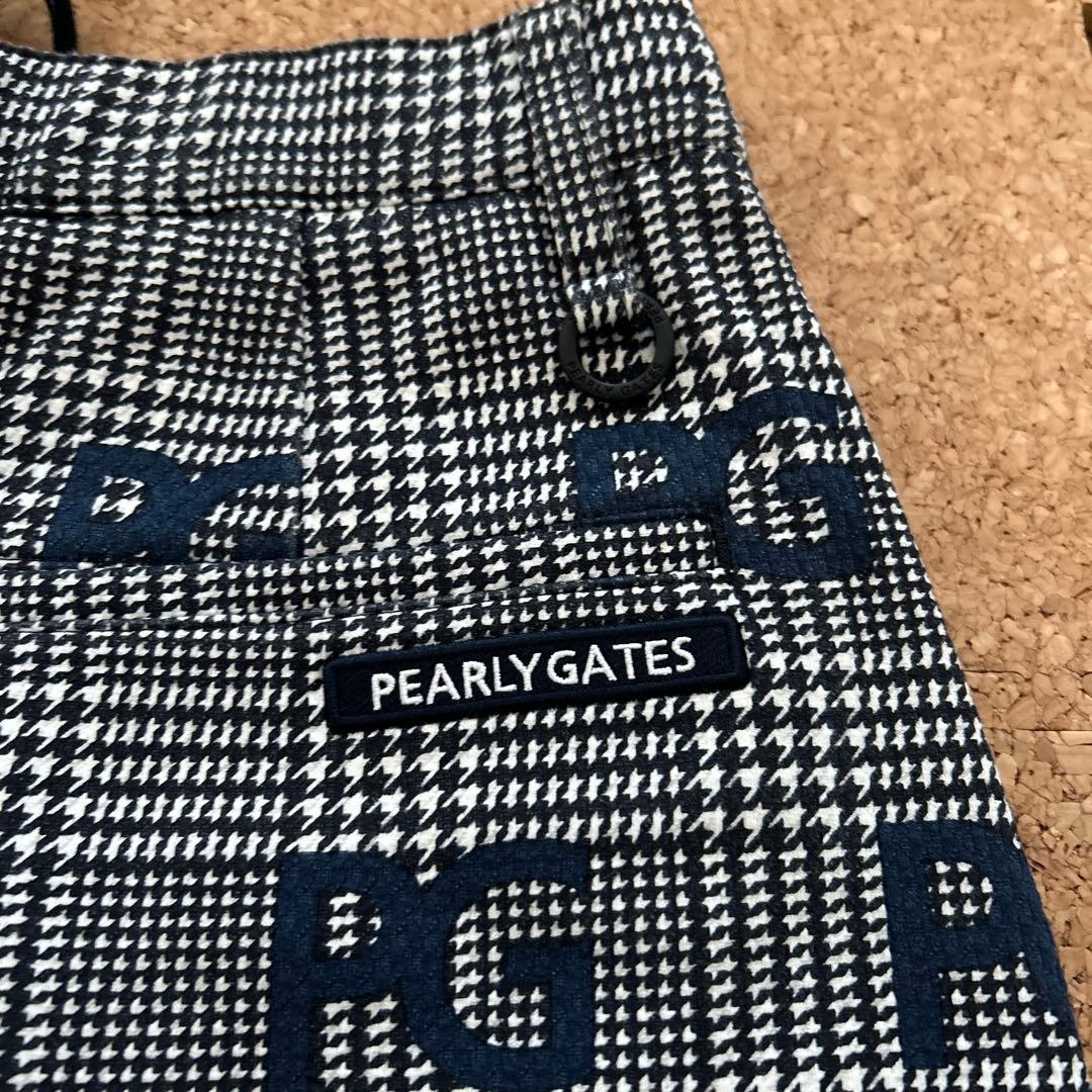 PEARLY GATES PGロゴ チェック柄スカート