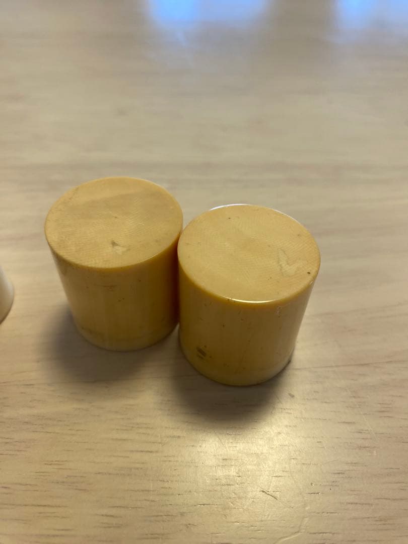 田中　掛け軸用 軸先 10対 528g 根付け材 直径2.5cm〜3cm