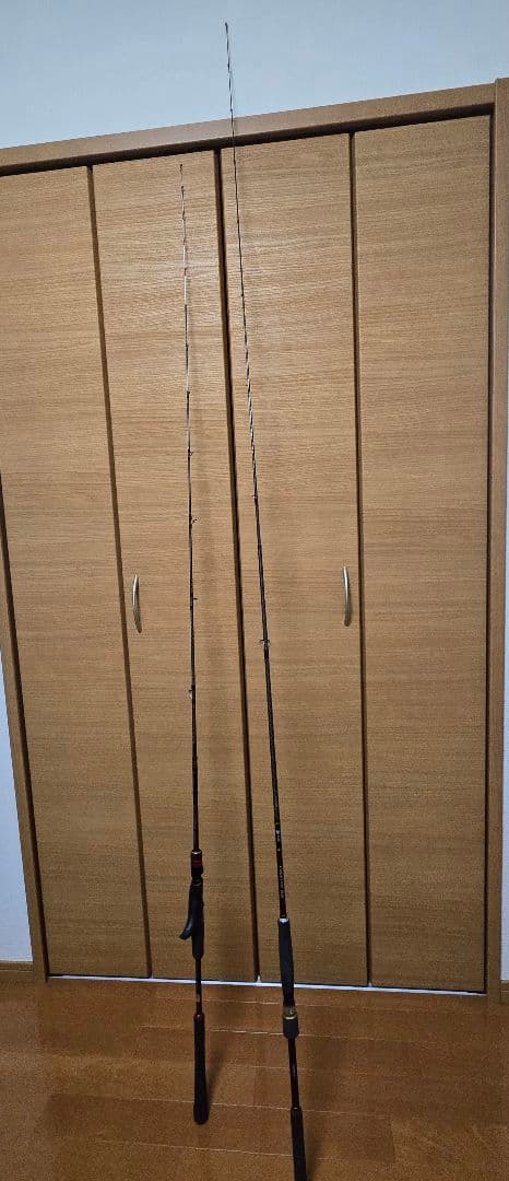 タイラバ炎月SSロッド　S74L B66M-S　2本セット