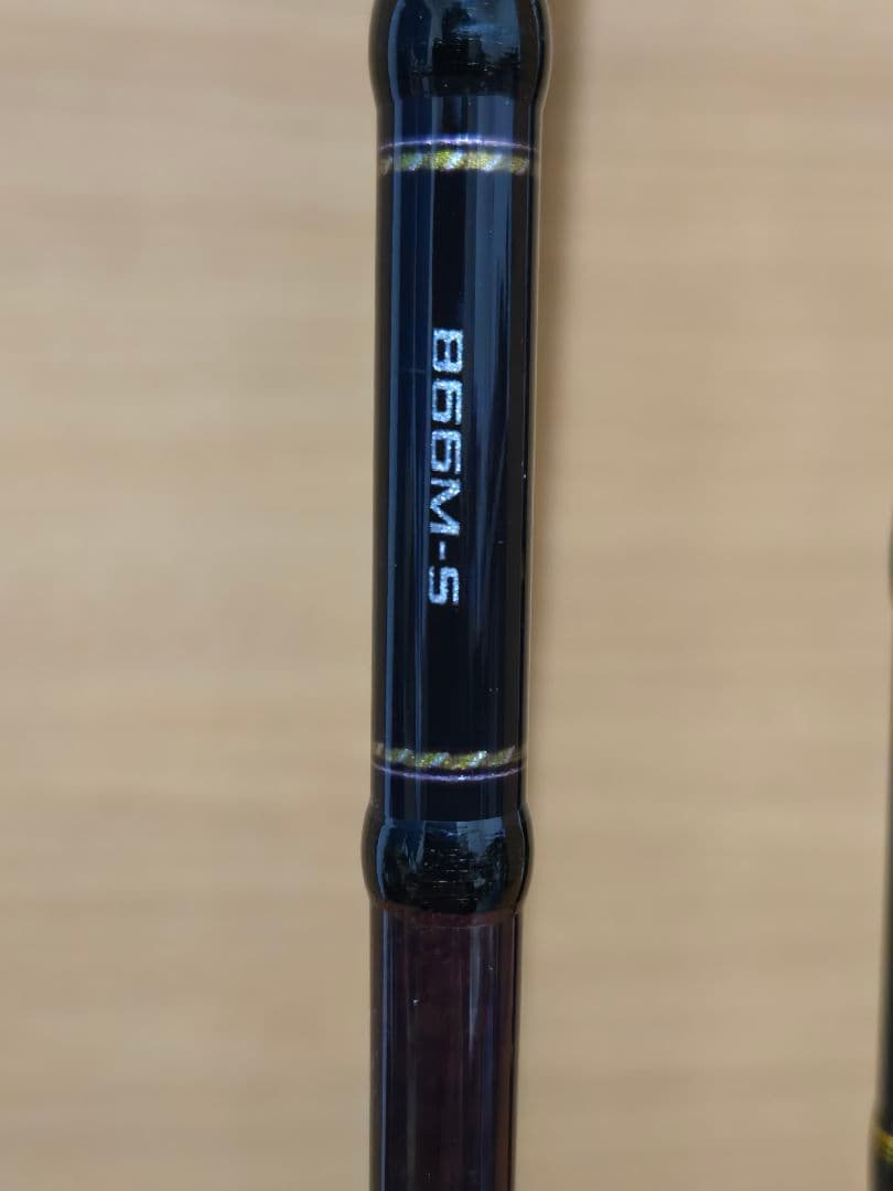 タイラバ炎月SSロッド　S74L B66M-S　2本セット