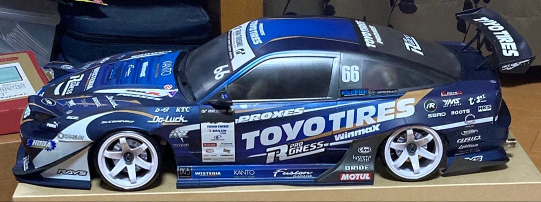 1/10 アディクションReveD WISTERIA 180SX ボディ