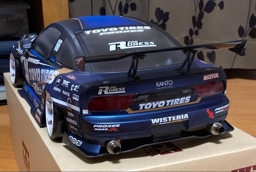 1/10 アディクションReveD WISTERIA 180SX ボディ