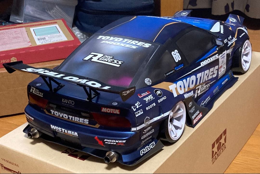 1/10 アディクションReveD WISTERIA 180SX ボディ