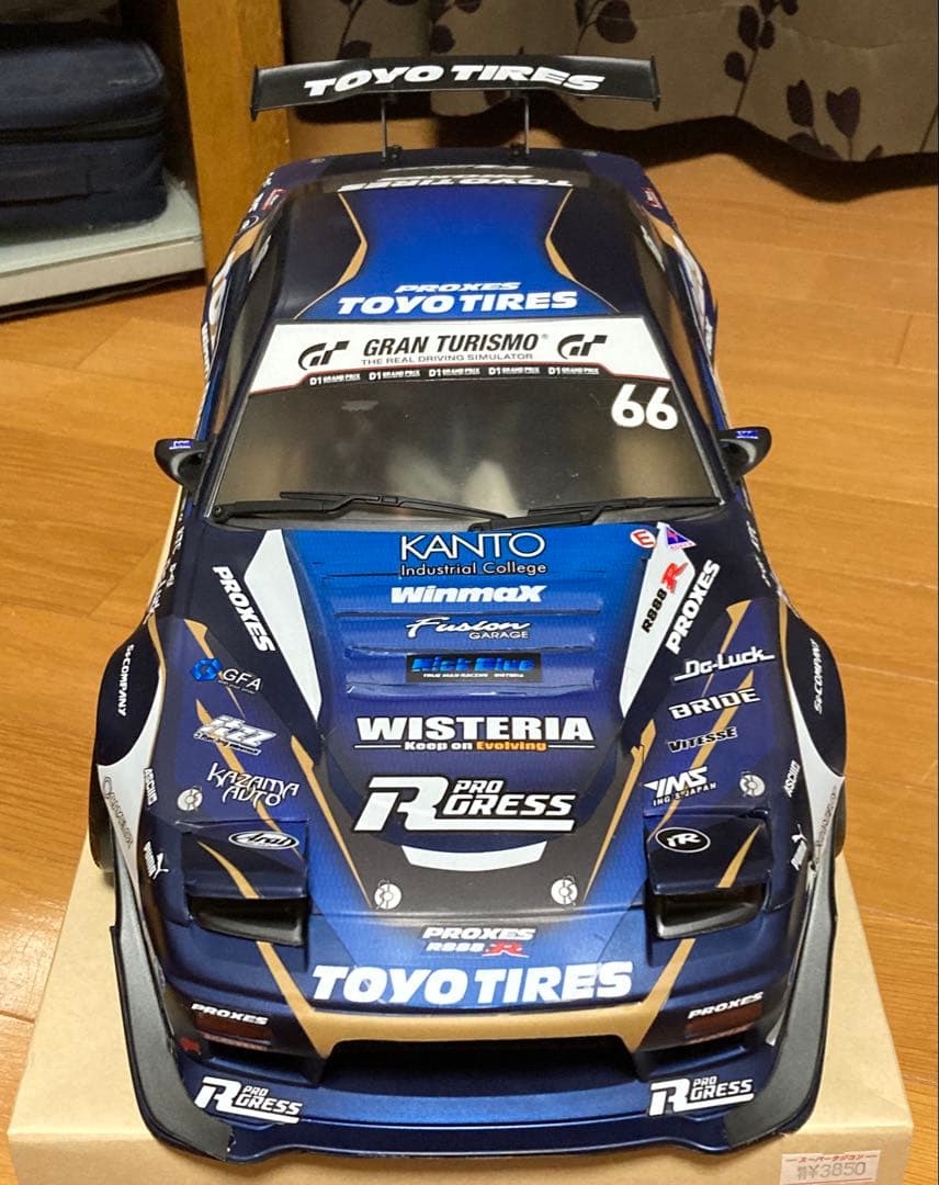 1/10 アディクションReveD WISTERIA 180SX ボディ