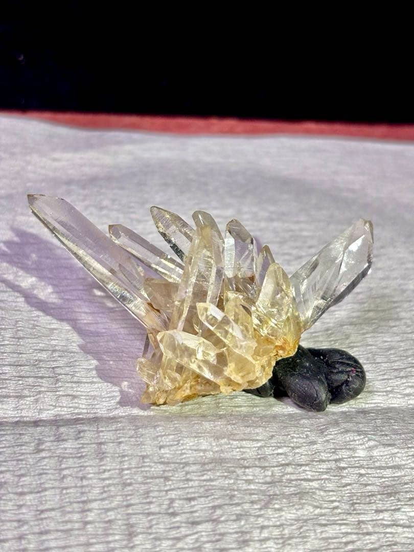 【超希少】天然ヒマラヤ水晶 (インド/サインジ産) 原石 鉱物標本 レア産地