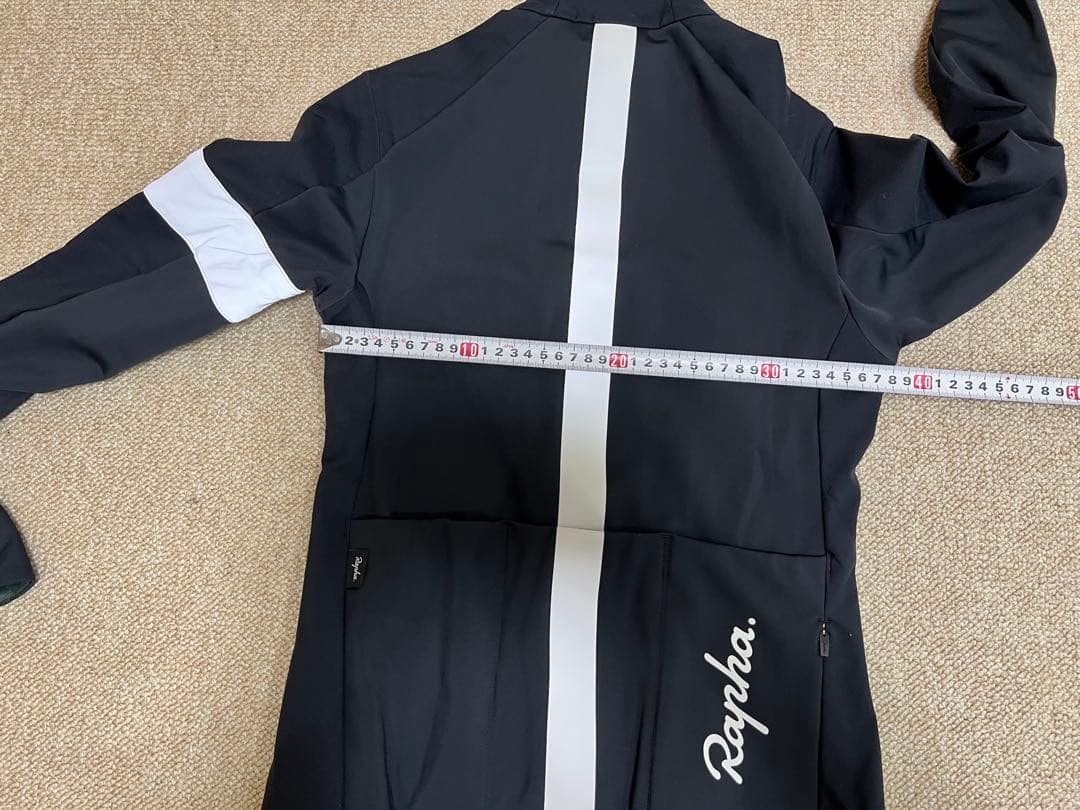 Rapha レディースサイクルジャケット ブラック/ホワイト