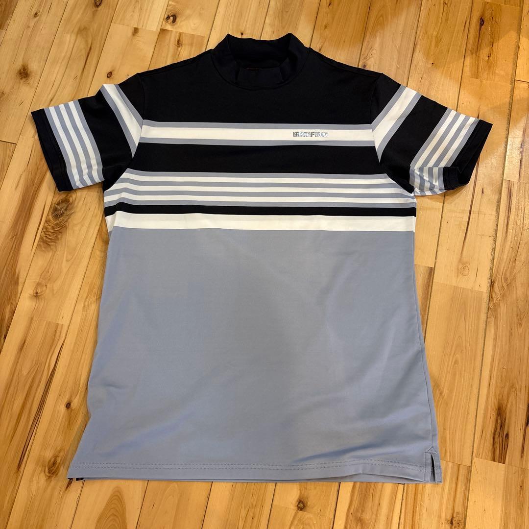 BRIEFING モックネックメンズ ゴルフシャツ L