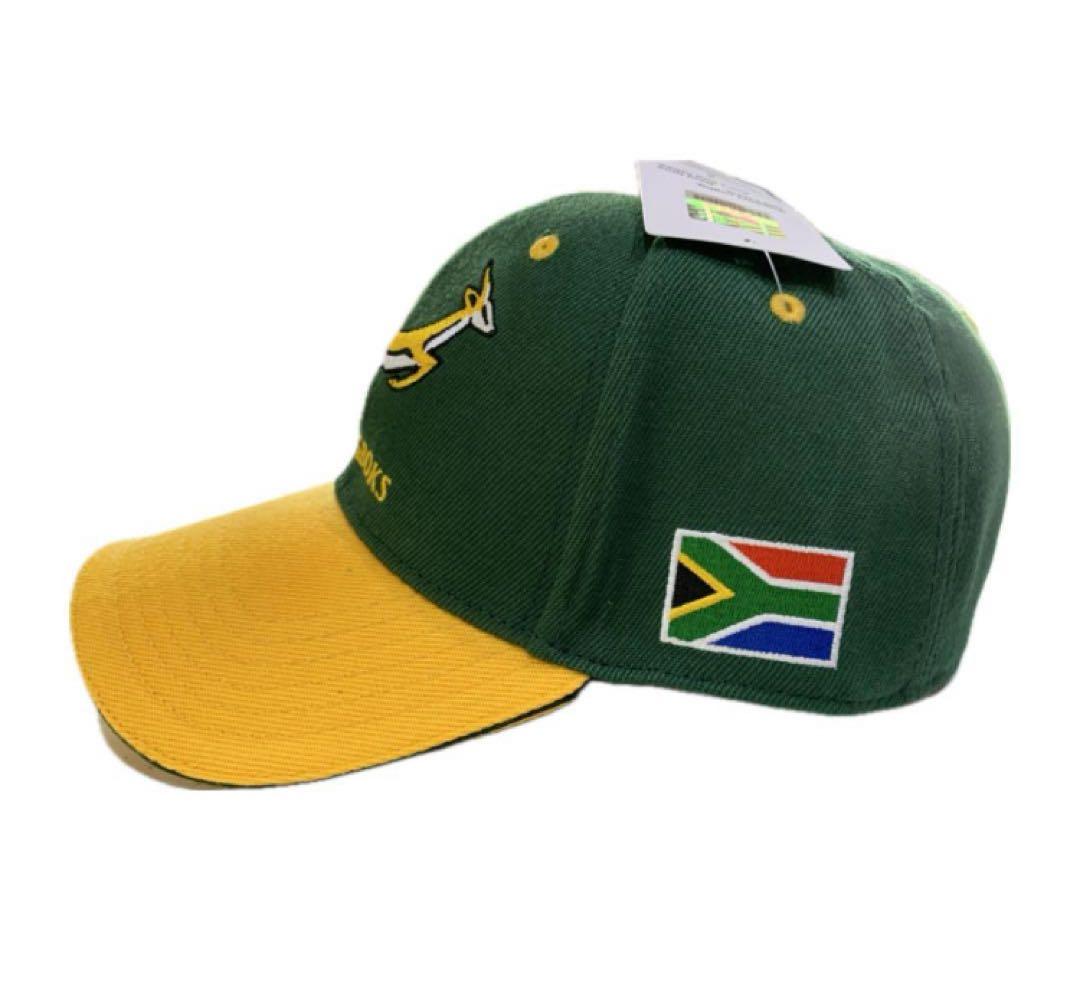 ラグビーSPRINGBOKS 南アフリカ代表　刺繍デザイン「 緑」「黄」　セット