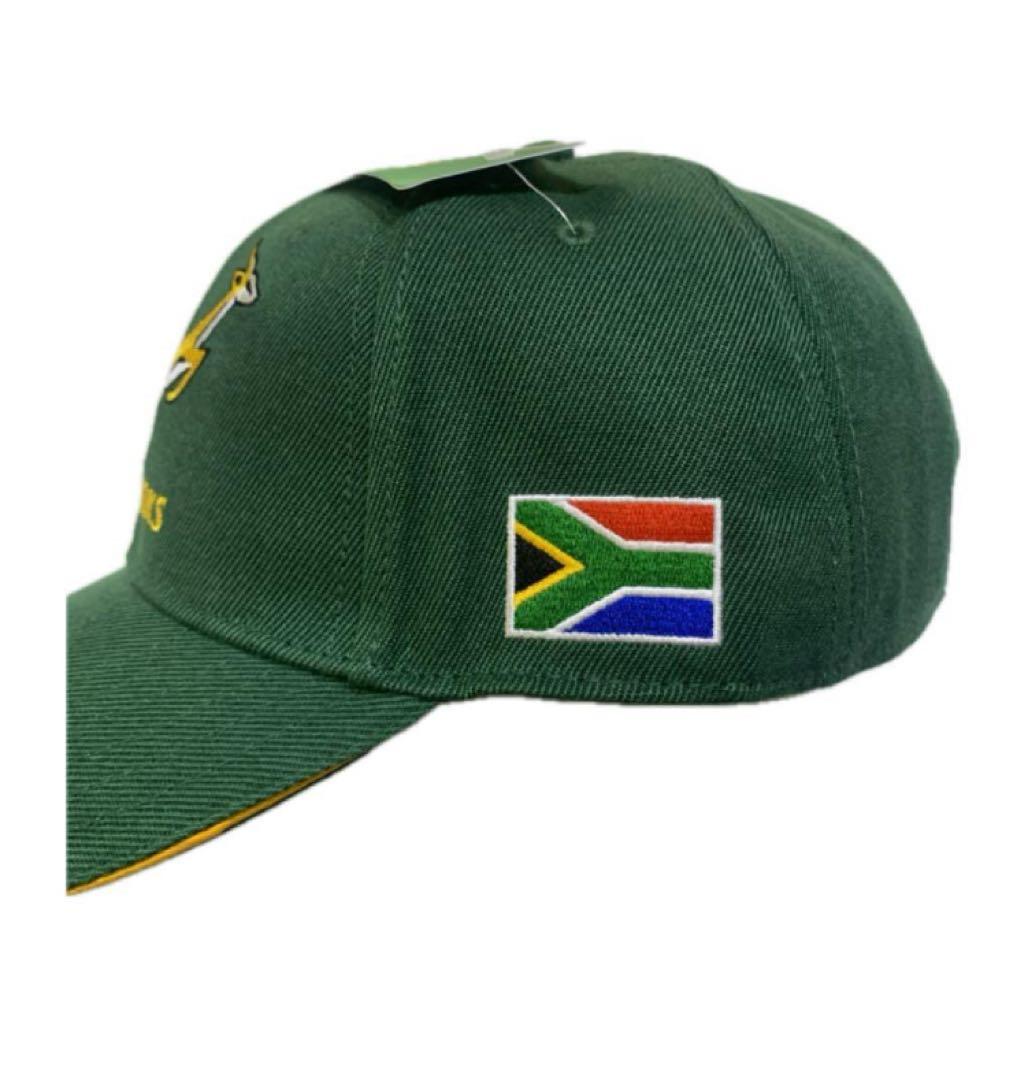 ラグビーSPRINGBOKS 南アフリカ代表　刺繍デザイン「 緑」「黄」　セット